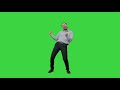 Happy man performing dance Chroma Key - Happy man performing dance Green Screen