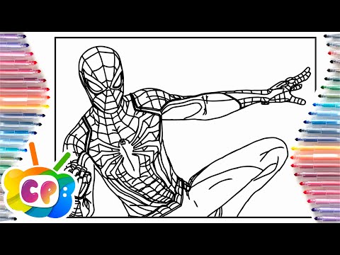 Spider-man coloring pages/ New Spider-man PS5 coloring/Tobu - Seven [NCS Release]