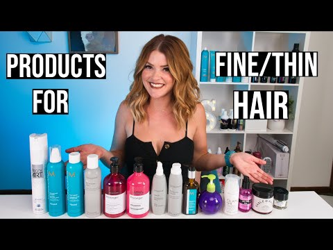 14 Product Suggestions for FINE THIN hair