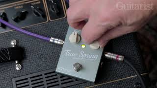 Video thumbnail for Source Audio True Spring Reverb Pedal Demo by Guitarist