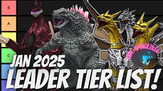 GODZILLA BATTLE LINE LEADER TIER LIST! JANUARY 2025!! Feat: @Spencezilla_