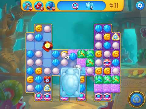 Fishdom level 6351 no boosters フィッシュダム ノーマル [Friend's]