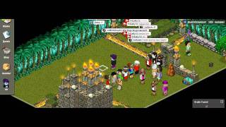 HabboRE Dschungel Party.