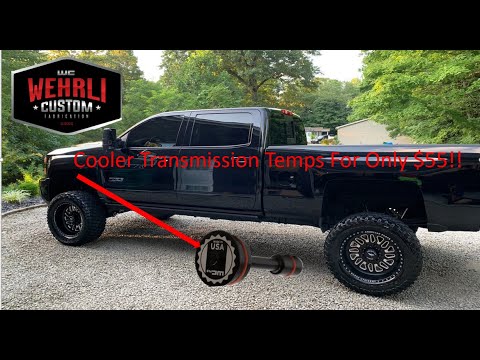 Wehrli Fab Trans Cooler Thermostat Bypass Duramax L5P Full Install!!