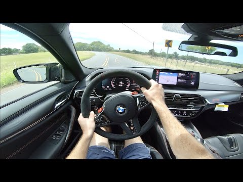 2022 BMW M5 CS: POV Drive, Impressions and ASMR