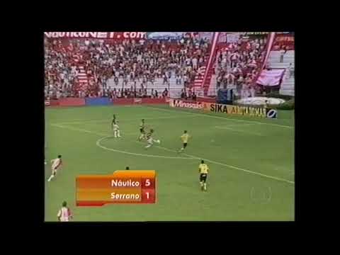 Náutico 5 x 1 Serrano - Campeonato Pernambucano 2008