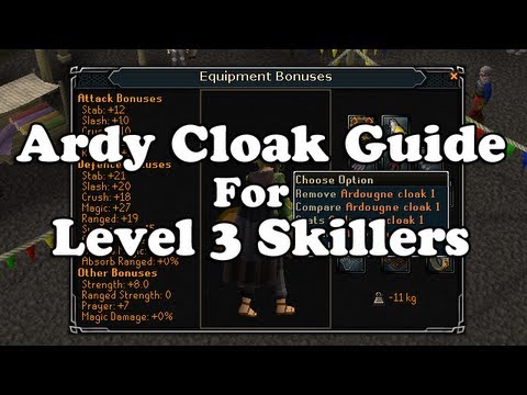 Ardougne Cloak Guide For Level 3 Skillers (Commentary)