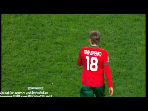 Локомотив - Амкар 1-1, Павлюченко 36', 26.10.2012, ЧР 12/13, 13 тур