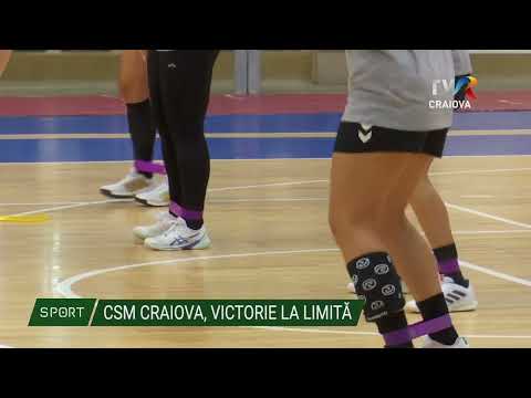 CSM CRAIOVA, VICTORIE LA LIMITĂ