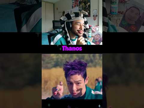 Bro did “I’m a Legend Thanos!” Squid Game 💀