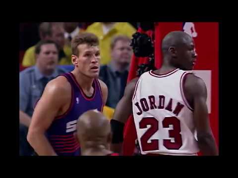 1993 NBA Finals Game 4 | Michael Jordan - Double jab 1-dribble pull up jumper on Dan Majerle