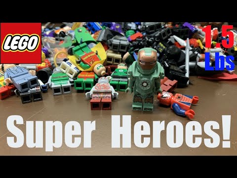 LEGO Super Heroes 1.5 lbs Of Awesome | LEGO Investing | Mystery Minifigures