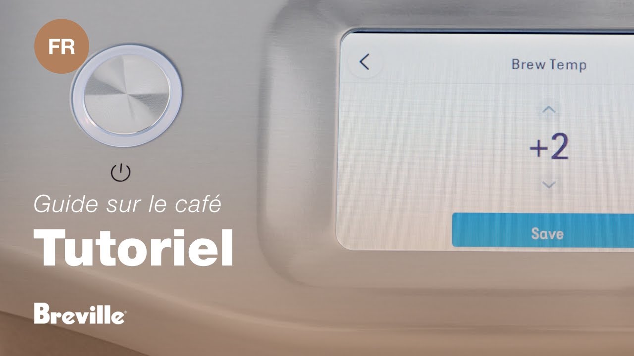 Comment régler la température d’infusion