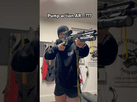 Australian pump action rifle MPR Mini. Made by Wedgetail industries. Comes in .223 and .308 #rifle