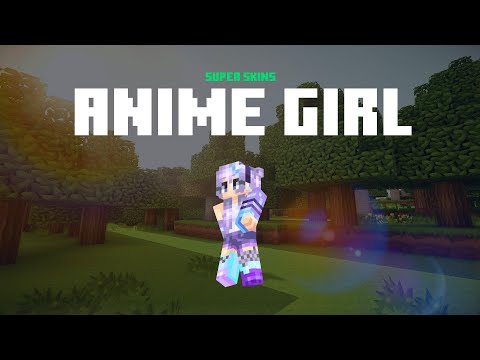 🔥Super Cute Anime Girl Minecraft Skin! Download Now!🔥