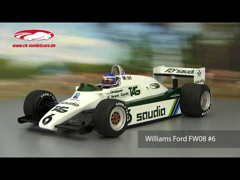 K. Rosberg Williams Ford FW08 #6 Sieger Schweiz GP Weltmeister F1 1982 Minichamps
