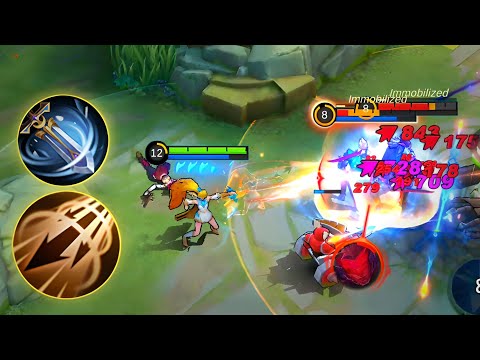 Miya 500% attack speed build be like :