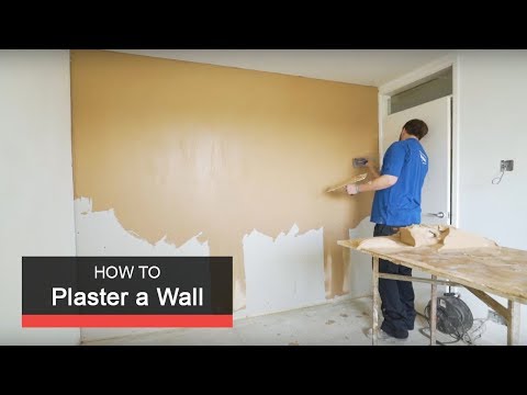How to plaster a wall | Wickes