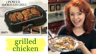 Grilled Chicken Power Smokeless Grill