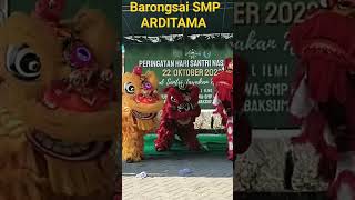 Download lagu barongsai SMP ARDITAMA ngamuk di peringatan hari santri 2023 mp3