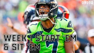 Week 1 Start 'Em Sit 'Em & Player Props with Jen Piacenti