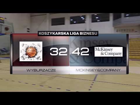 Wyburzacze vs McKinsey&Company - VII kolejka - II Liga Poznań - Koszykarska Liga Biznesu