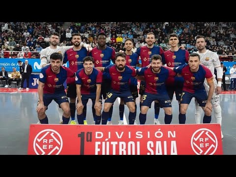 Inter Movistar 3-4 FC Barcelona || J18 LNFS 24/25 || © RFEF FUTSAL