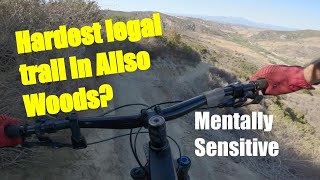 Is this the most difficult legal trail in Aliso Woods?