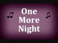 Maroon 5 - One More Night (New 2012 ...