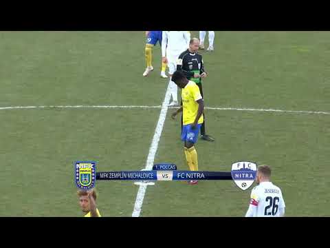 Zemplín Michalovce - FC Nitra 1:0, 22.kolo Fortuna liga