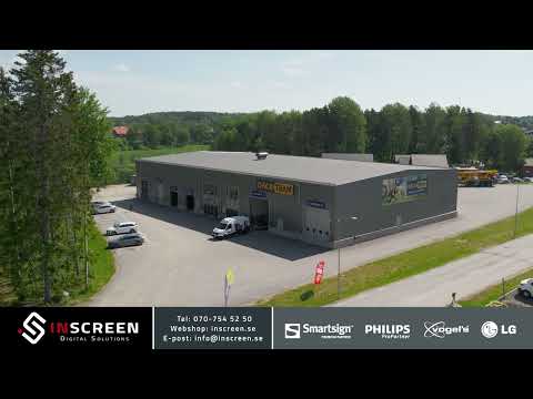 Inscreen - Digitala skyltar