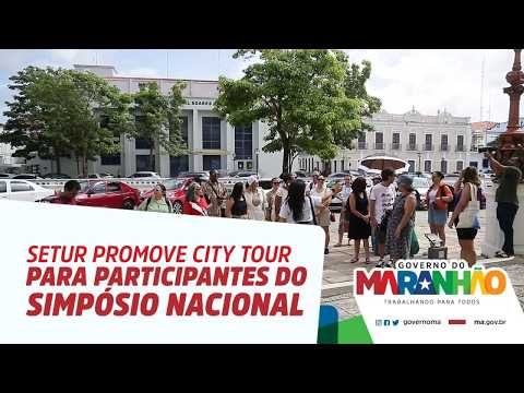 Setur promove city tour para participantes do Simpósio Nacional