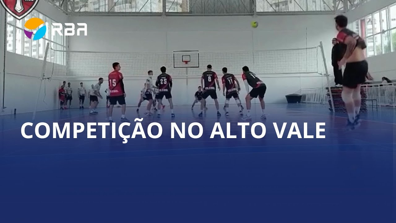 Presidente Getúlio recebe torneio de vôlei neste fim de semana