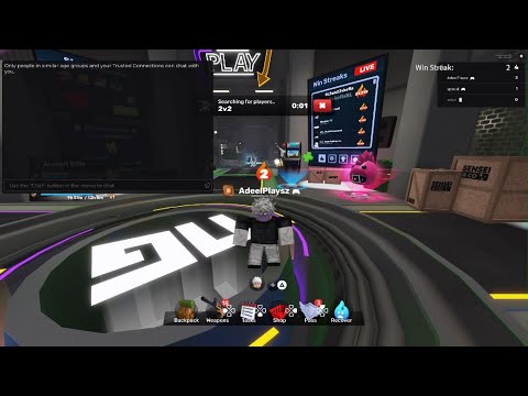 GETTING A 5 STREAK IN ROBLOX RIVALS!