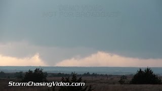 preview picture of video '4/8/2015 Medicine Lodge, KS Tornado and Supercell Time Lapse'