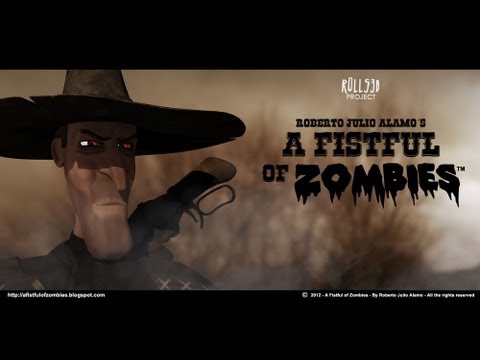 A Fistful of Zombies - 3D Animation Shortfilm - Spanish Subtitles - By Roberto Julio Alamo