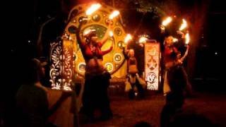 Drishti Dancers Fire Performance