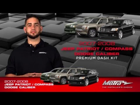 Metra JEEP Patrioit / Compass & DODGE Caliber dash kit 95-6534B