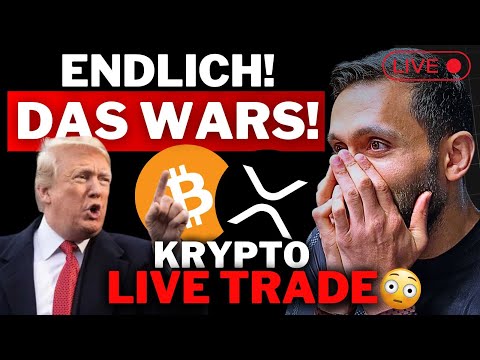 Bitcoin LIVE: Ist der CRASH jetzt VORBEI?😳