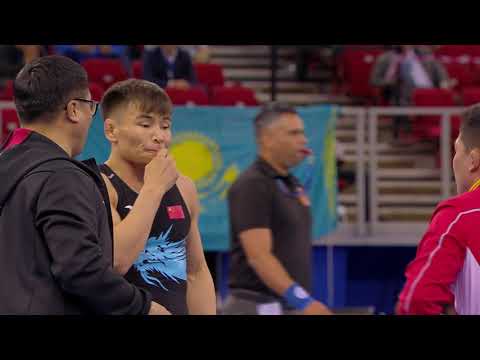 1/4 GR - 60 kg: V. CIOBANU (MDA) v. S. WALIHAN (CHN)