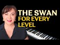 The Swan (Saint-Saëns) Easy / Intermediate Piano | Sheet Music