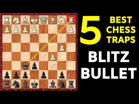 5 Best Chess Opening Traps for BLITZ and BULLET | Part-2