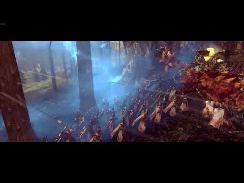 Smells Like Lizard Filth - Elves vs Lizardmen - Total War Warhammer 2 Gameplay - Jordan Wright