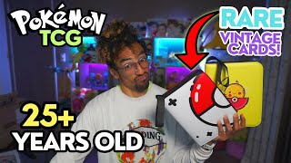 I found my OLD Pokémon Card Collection from 25 years ago! [4K] (I Need your HELP!)