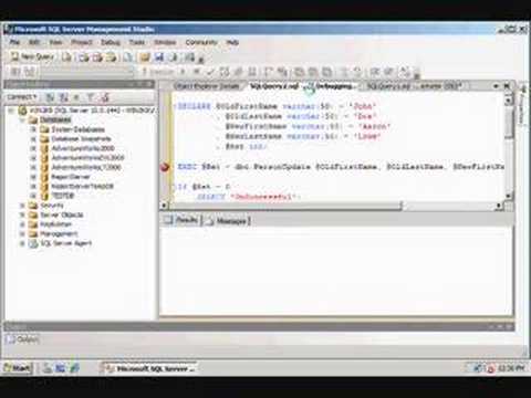 Sql Server 2008 T Sql Debugger