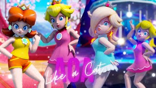 💖【MMD】Princess Peach, Daisy &amp; Rosalina - AOA - 사뿐사뿐(Like a Cat)💖