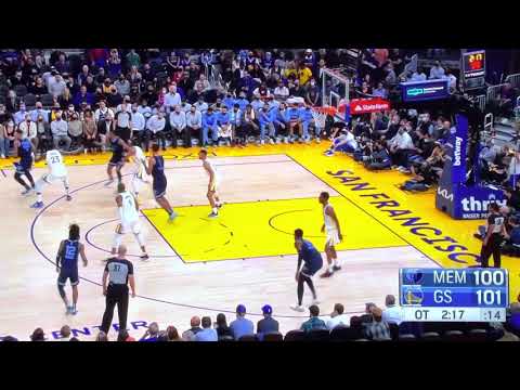 10/28/21 OT P2 - Memphis Grizzlies vs Golden State Warriors