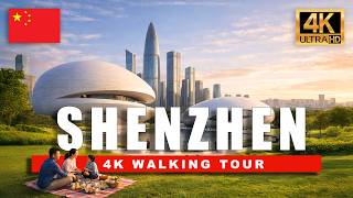 4K China The MOST Futuristic City 🇨🇳 | Shenzhen Walking Tour