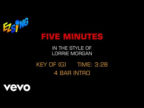 Lorrie Morgan - Five Minutes (Karaoke)