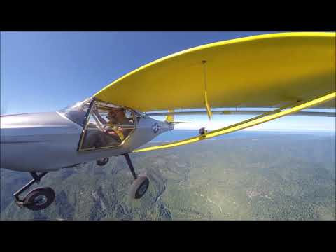 Kitfox Flight over Scenic California Coast
